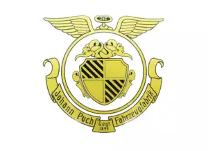 Aufkleber Tank «Johann Puch Fahrzeugfabrik» Aufkleber Tank «Johann Puch Fahrzeugfabrik»