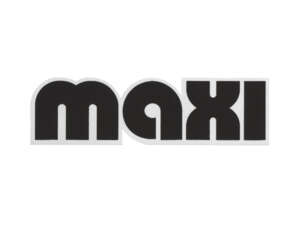 Aufkleber «maxi» 57x17 schwarz | Puch Maxi L, S 2a (L2), S (Sport) Aufkleber «maxi» 57x17 schwarz | Puch Maxi L, S 2a (L2), S (Sport)
