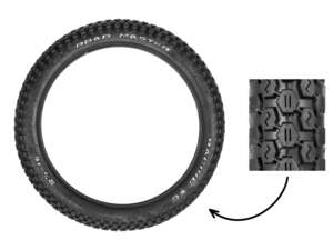 Road Master 2.50 x 16" Reifen F-323 4.P.R. Allround Road Master 2.50 x 16" Reifen F-323 4.P.R. Allround