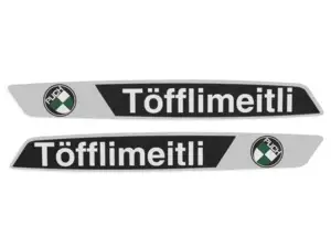 Tankkleber «Töfflimeitli» Puch Maxi S, N | Supermaxi LG1, LG2 Tankkleber «Töfflimeitli» Puch Maxi S, N | Supermaxi LG1, LG2