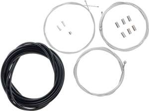 Cable set black | Tomos Classic, Quadro, Sprint, Fun Sport'R Cable set black | Tomos Classic, Quadro, Sprint, Fun Sport'R