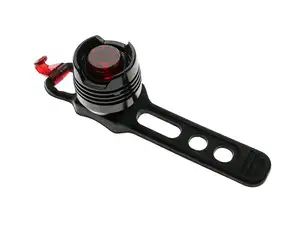 WAG LED rear light "Button" black (red light) WAG LED rear light "Button" black (red light)
