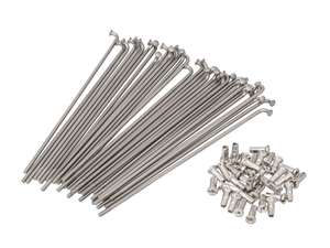 GPO Speichen-Set inkl. Nippel (2.9 x 157 mm) Hinterrad Inox | Piaggio Ciao, Bravo, Boxer GPO Speichen-Set inkl. Nippel (2.9 x 157 mm) Hinterrad Inox | Piaggio Ciao, Bravo, Boxer