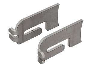 Siggnature wheel mounts for welding on 10.5 mm wheel axle Siggnature wheel mounts for welding on 10.5 mm wheel axle