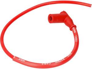 NGK CR4 Racing Zündkabel & Stecker High End rot / 5 kΩ entstört NGK CR4 Racing Zündkabel & Stecker High End rot / 5 kΩ entstört
