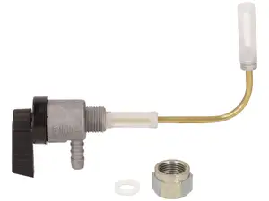 OMG Benzinhahn horizontal M12x1 (mit Überwurfmutter) unten abgehend OMG Benzinhahn horizontal M12x1 (mit Überwurfmutter) unten abgehend