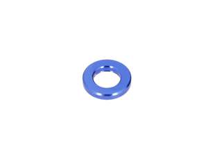 U-Scheibe M6 6.2/12/2 Alu eloxiert blau U-Scheibe M6 6.2/12/2 Alu eloxiert blau