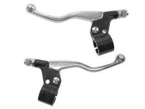 Lusito brake lever set aluminum blank black Lusito brake lever set aluminum blank black