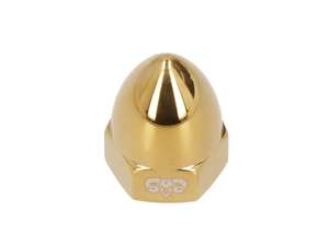 66HEROES Pointed Nut "Bullet" M12x1 Wheel Nut, Stainless Steel, Gold 66HEROES Pointed Nut "Bullet" M12x1 Wheel Nut, Stainless Steel, Gold