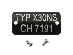swiing® revival Typenschild TYP X30 NS CH7191 | Puch swiing® revival Typenschild TYP X30 NS CH7191 | Puch