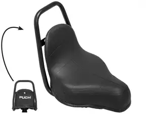 Saddle "Hobby Rider" black Saddle "Hobby Rider" black