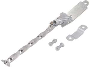 Seitenständer gedreht links flache Befestigung 27 cm Chrom Seitenständer gedreht links flache Befestigung 27 cm Chrom