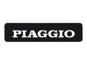 Aufkleber Tank «PIAGGIO» 115 x 27 mm schwarz/weiss | Piaggio Ciao, SI, Bravo, SUPERbravo Aufkleber Tank «PIAGGIO» 115 x 27 mm schwarz/weiss | Piaggio Ciao, SI, Bravo, SUPERbravo