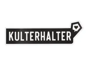 mk-Merch Aufkleber «KULTERHALTER» 25 x 100 mm mk-Merch Aufkleber «KULTERHALTER» 25 x 100 mm
