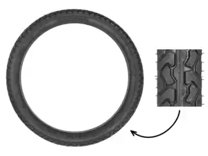 Heidenau 2.25 x 17" Reifen M4 Allround Heidenau 2.25 x 17" Reifen M4 Allround