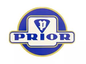 Aufkleber «Prior» Ø 53 mm Wappen Tank Sachs Aufkleber «Prior» Ø 53 mm Wappen Tank Sachs