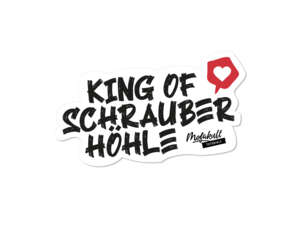 mk-Merch Aufkleber «mofakult Tutorials - King of Schrauber Höhle» 90 x 55 mm mk-Merch Aufkleber «mofakult Tutorials - King of Schrauber Höhle» 90 x 55 mm