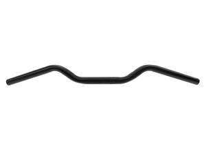 Lenker Gabelplatte 6 cm tief geschwungen schwarz Lenker Gabelplatte 6 cm tief geschwungen schwarz