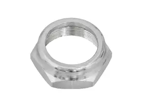 Gabelschaftmutter M26x1 offen Vorbau Chrom | Tomos Gabelschaftmutter M26x1 offen Vorbau Chrom | Tomos