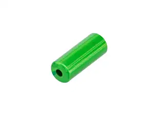 Cable end sleeve 5 mm aluminium green anodized Cable end sleeve 5 mm aluminium green anodized