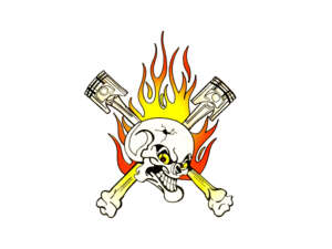 Totenkopf - Kolben Kleber Totenkopf - Kolben Kleber