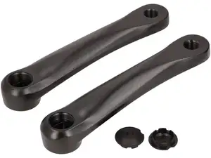 Pedal cranks right & left black (square) pair original | Pony GTX, Cross 521 (P8081) Pedal cranks right & left black (square) pair original | Pony GTX, Cross 521 (P8081)