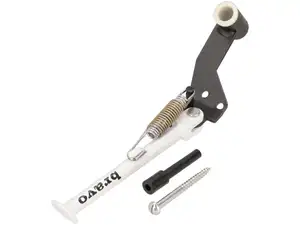 Buzzetti Seitenständer «bravo» weiss NOS | Piaggio Bravo, SUPERbravo Buzzetti Seitenständer «bravo» weiss NOS | Piaggio Bravo, SUPERbravo