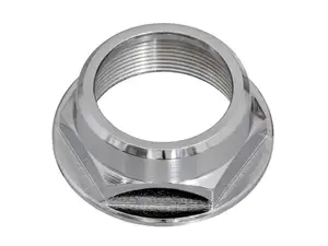 GPO Gabelschaftmutter M26x1 offen Vorbau Chrom GPO Gabelschaftmutter M26x1 offen Vorbau Chrom