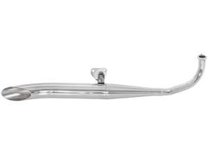 Auspuff Sidepipe 28 mm Chrom | Tomos A3, A35 Auspuff Sidepipe 28 mm Chrom | Tomos A3, A35