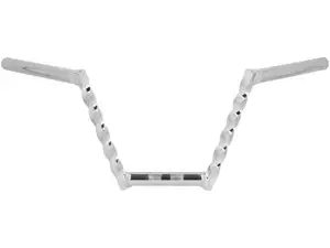 Handlebar fork plate 20 cm turned chrome Handlebar fork plate 20 cm turned chrome