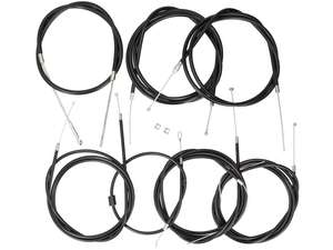 BGM cable set "original" black | Vespa PX, P BGM cable set "original" black | Vespa PX, P