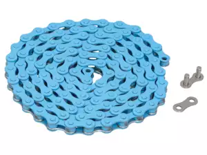 KMC pedal chain light blue KMC pedal chain light blue