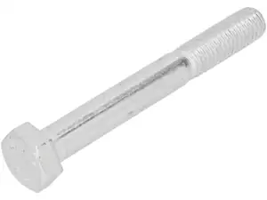 M8x65 hexagon head screw, galvanized shank M8x65 hexagon head screw, galvanized shank