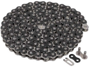 CYC Antriebskette schwarz / Chrom 415H (verstärkt) 128L CYC Antriebskette schwarz / Chrom 415H (verstärkt) 128L