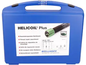 HeliCoil Gewinde-Reparatur Koffer M2.5 - M6 (Profi Werkzeug) HeliCoil Gewinde-Reparatur Koffer M2.5 - M6 (Profi Werkzeug)