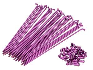 GPO 19" Speichen-Set inkl. Nippel (2.9 x 212 mm) pink GPO 19" Speichen-Set inkl. Nippel (2.9 x 212 mm) pink