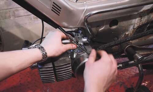 Aufbau eines 2-Takt-Vergasers Aufbau eines 2-Takt-Vergasers